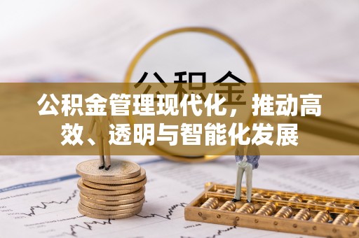 尖山公积金管理现代化，推动高效、透明与智能化发展