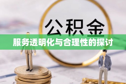 尖山服务透明化与合理性的探讨