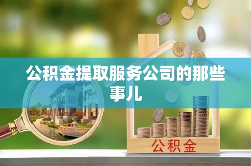尖山公积金提取服务公司的那些事儿