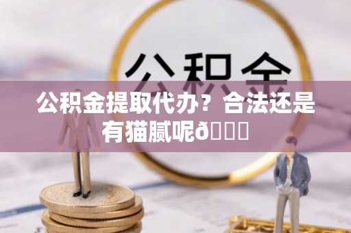 尖山公积金提取代办？合法还是有猫腻呢😏