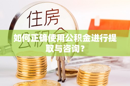 尖山如何正确使用公积金进行提取与咨询？