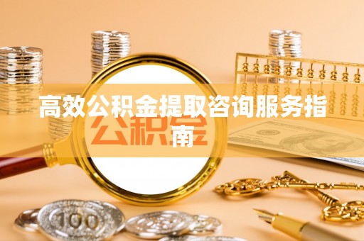 尖山高效公积金提取咨询服务指南