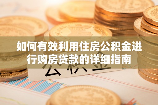 尖山如何有效利用住房公积金进行购房贷款的详细指南